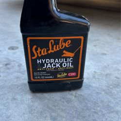Sta-lube Hydraulic And Jack Oil 15 Oz. New