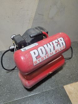Dual tank air compressor