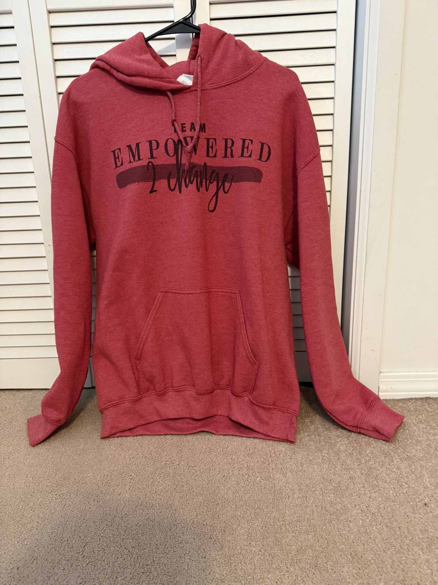 New Casual Hoodie With Front Picket, Medium 