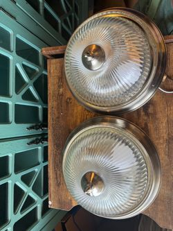 Flush Mount Ceiling Light Fixtures Set of 2