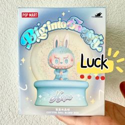 Luck-Pop Mart Labubu The Monsters Big into Energy Series Crystal Ball