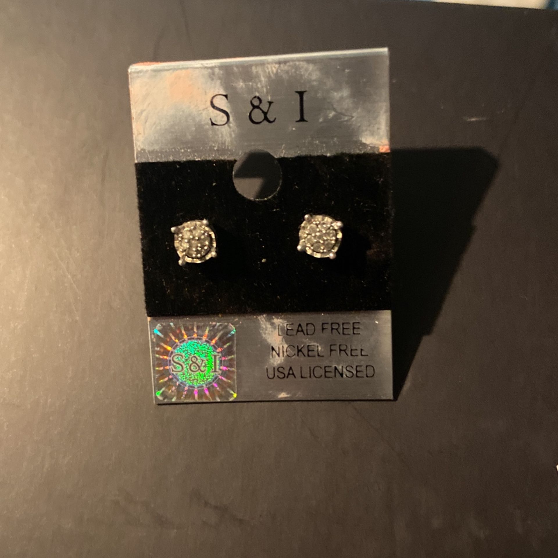 Small Diamond Earrings