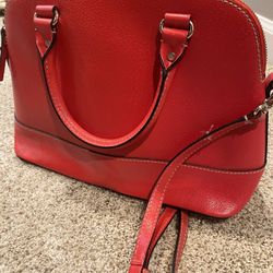 Red Kate Spade Medium Satchel
