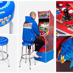 65% Off MSRP : 1UP Arcade W/ Stool Clot X Street Fighter 2
