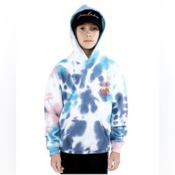 PORT 213 | Dye Cool Hoodie | Blue Tie Dye