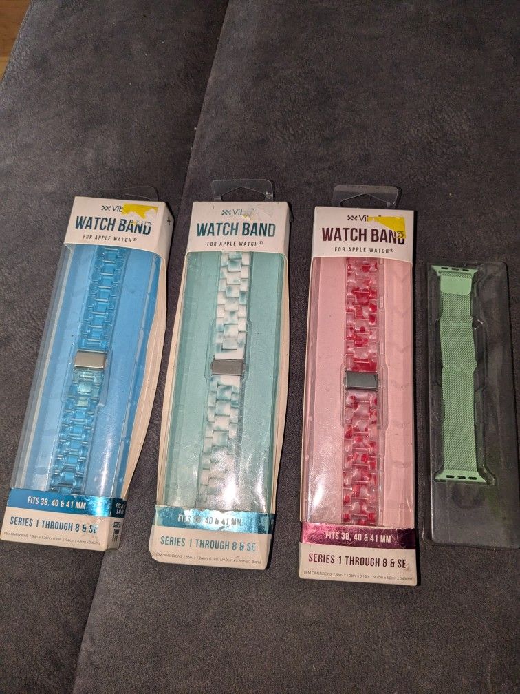 Acrylic Band For Apple Watch 38-41mm NEW