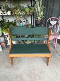 Wood Bench