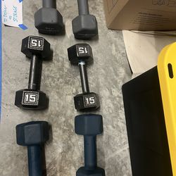Dumb Bell Weights $40