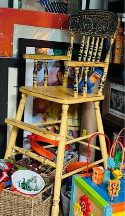 Vintage high chair