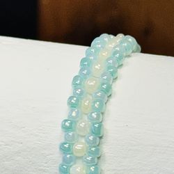 Handmade Patterned Beaded Bracelet