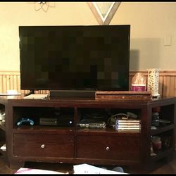 Solid Wood Entertainment  Center