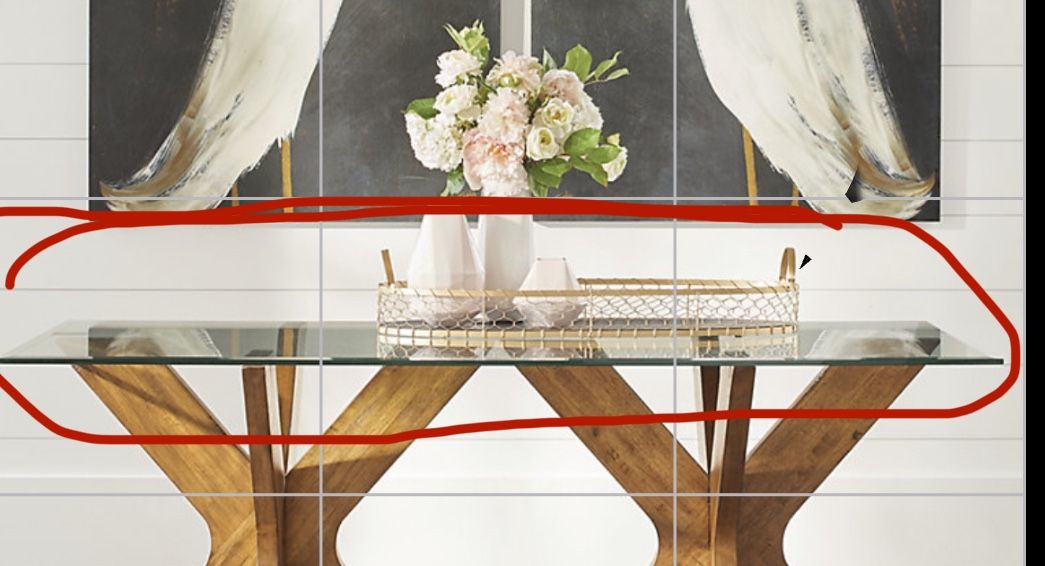 Glass Top Table