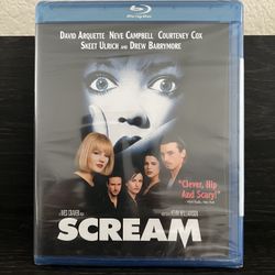Scream Blu-ray Brand New Sealed Out Of Print Original Artwork