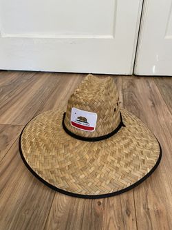 California Republic Straw Sun Hat