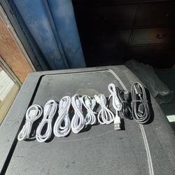 9 USBA TO USBC cables $15 dollars each one