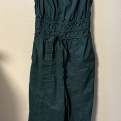Womens Green Jumpsuit