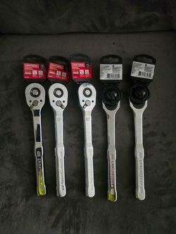 Craftsman 1/2" 90T Ratchet Set of 5
