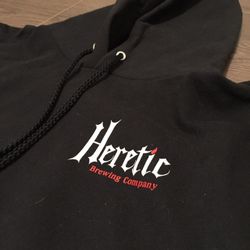 Heretic Brewing Co. hoodie sz S