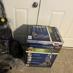 BISSELL ADVANCED PRO HEAT 2X REVOLUTION PET & PRO UPRIGHT CARPET CLEANER 