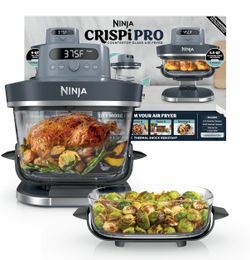 Ninja CRISPi Pro Countertop Glass Air Fryer