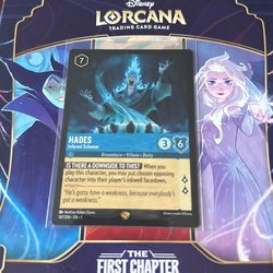 Hades Infernal Schemer- Lorcana