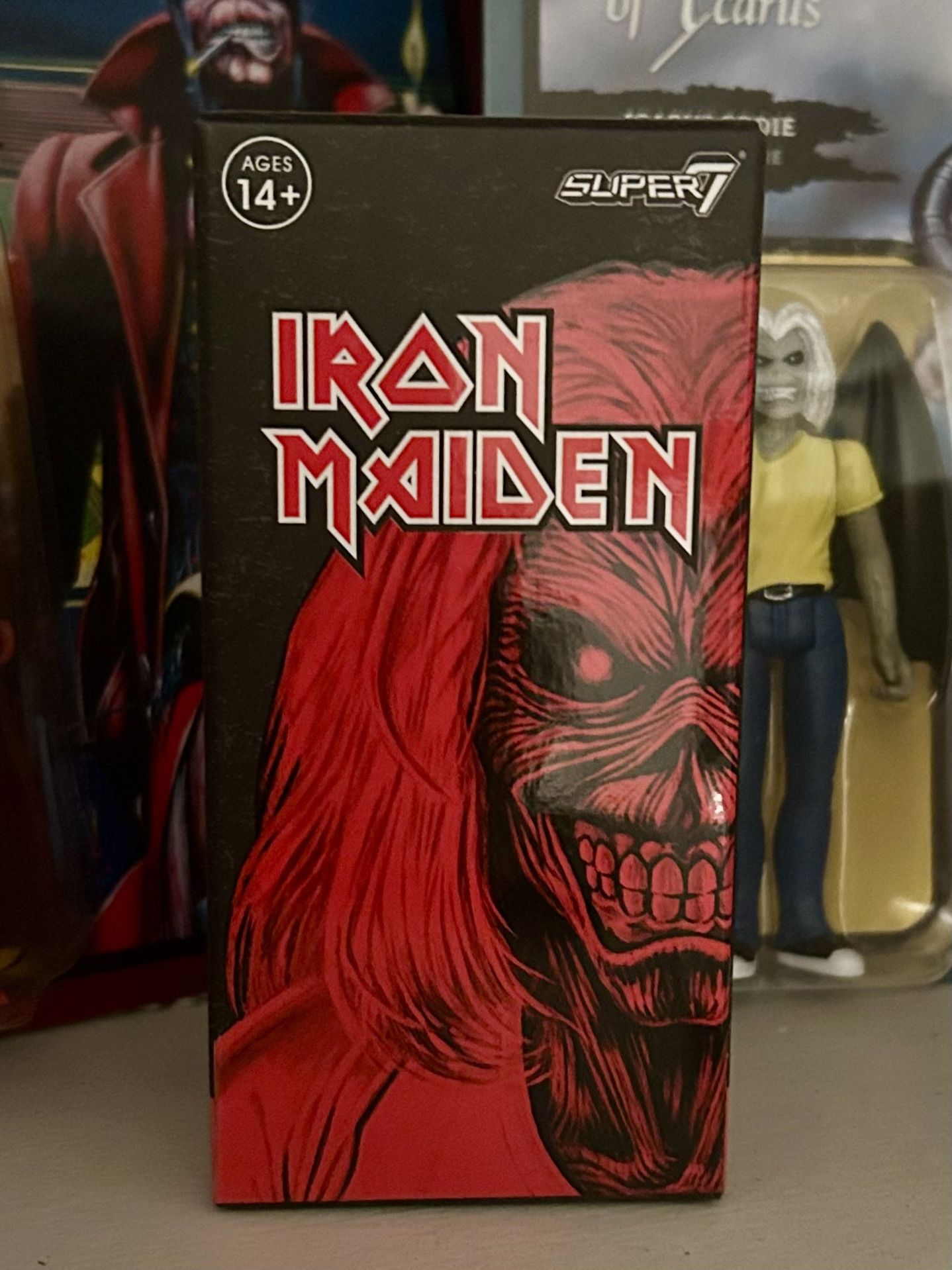 IRON MAIDEN Super7 Blind Action Figure Box