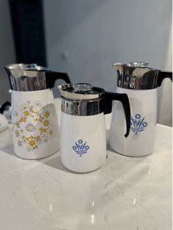 Corningware Percolators Pots