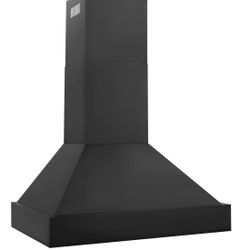 Zline 36” Wall Range Hood - Black stainless Steel Brand New 