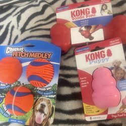 Kong Dog Toys 4.00,4.50 Brand New