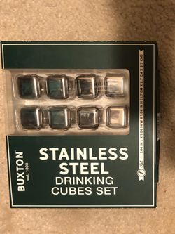 Stainless steel ice cubes