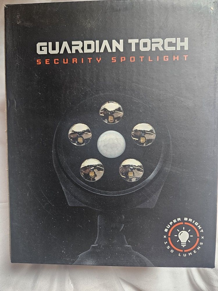 GUARDIAN TORCH SECURITY SPOTLIGHT Brand New In Box 3 For$ 50