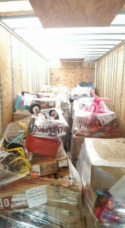 Truck load of power wheels come by while we still have some pallets $175 and up