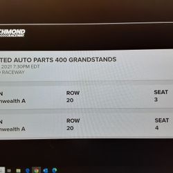 Richmond Raceway 9/11 Tickets