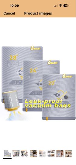 15-Pack Vacuum Bags for Travel with Wireless Rechargeable Pump | Carry-on Size Compression Packing Bags for Luggage & Suitcase, Space Saver for Clothe