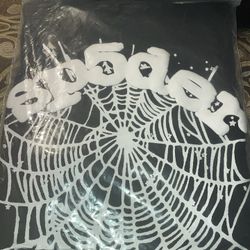 Spider Hoodie Black And White Size M