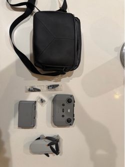 DJI Mini 2 works well, only have 2 batteries