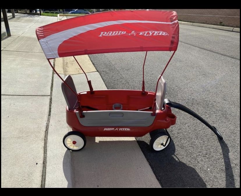 3 in one radio flyer wagon with canopy