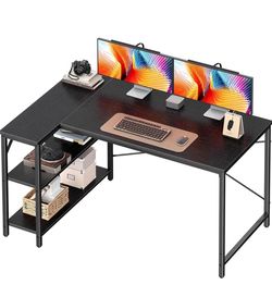 L shaped desk