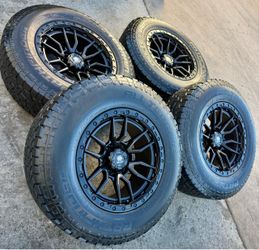 4 NEW ASLAN 18” WHEELS & PATHFINDER LT 275/70/18 ALL TERRAIN TIRES $985 CASH TOTAL‼️ FREE INSTALLATION‼️
