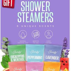 Shower Steamers Aromatherapy Gift Set - 6 Tablets