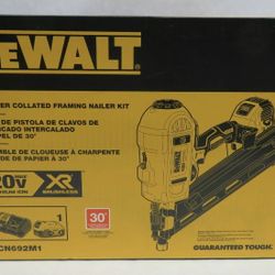   DeWALT DCN692M1 20V MAX XR Lithium Brushless Dual Speed Framing Nailer