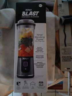 Ninja Portable blender, brand new asking $50,pick up in San Carlos Park Fcfs cash only