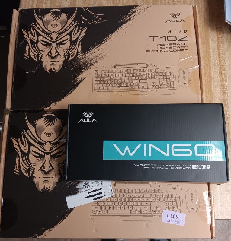 Aula WIN60HE Mechanical Gaming Keyboard AND Aula Mouse & Keyboard Combo