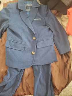 Andy and evan seersucker suit size 3T