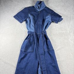Stoned Immaculate Women’s Size S Blue Jean Baby Denim Jumper Laurel Canyon #1202