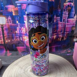 Disney Encanto Glitter Filled Water Bottle-new for Sale in Summrlnd