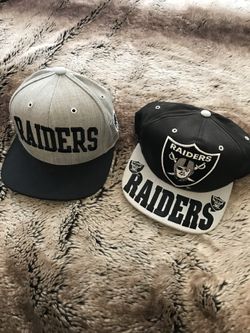 Raider Hats one vintage Signed by Greg Townsend