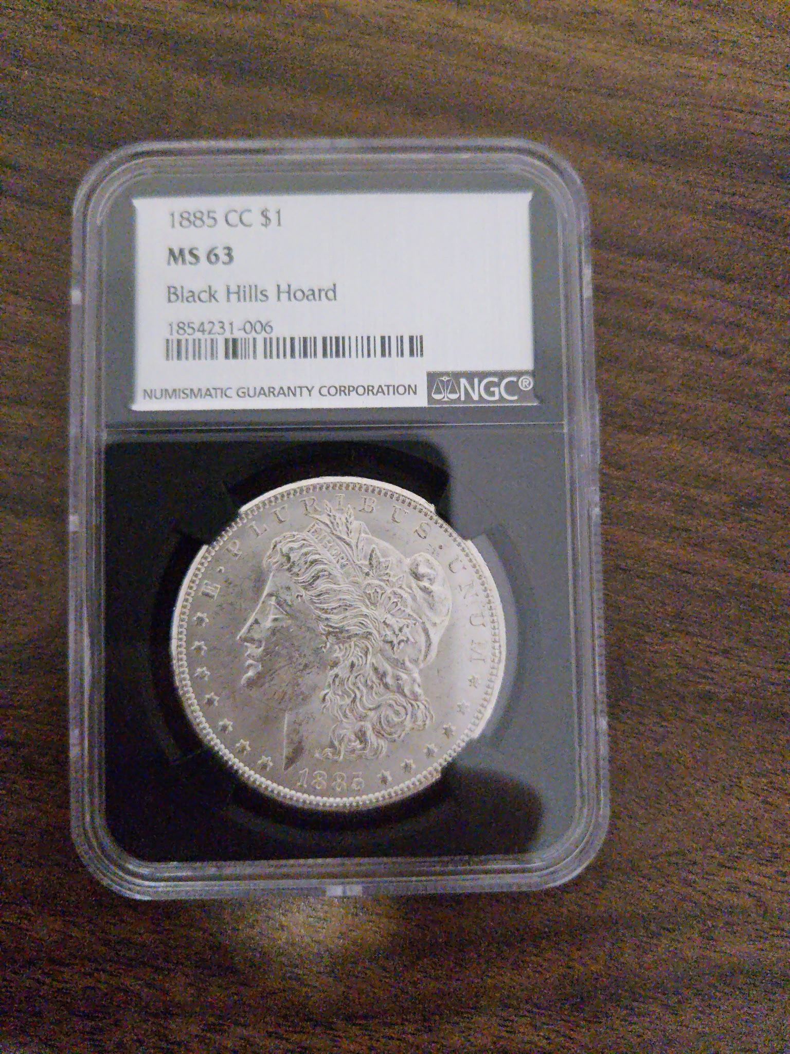 1885 Black Hills Board Coin