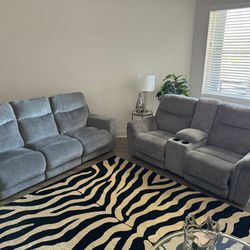 2 Sofas Recliners