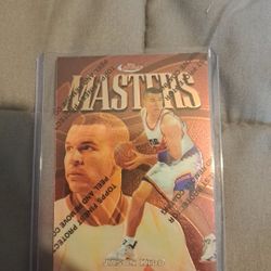 Jason Kidd MASTERS Topps